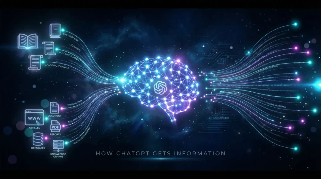 How ChatGPT Gets Information The Untold Data Story